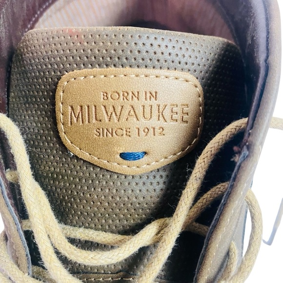 Nunn Bush Brown Ozark II Plain Toe Chukka Boots Size 12 - Picture 6 of 7